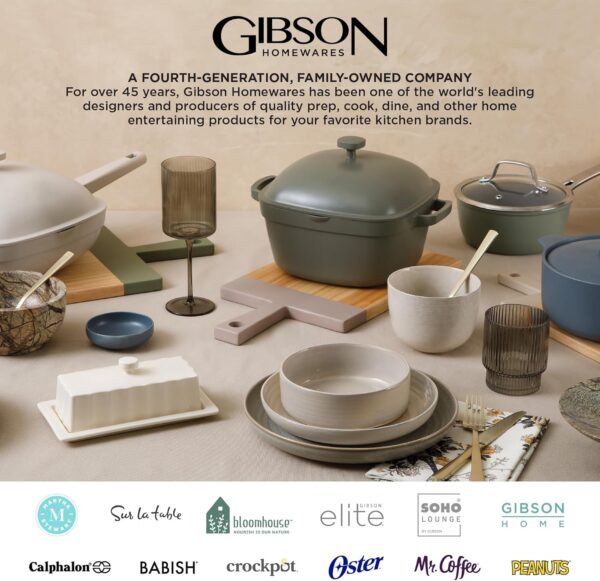 Gibson Home Zen Buffet – Elegant 16-Piece Dinnerware Set - Image 3