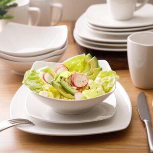 Gibson Home Zen Buffet 16-Piece Porcelain Dinnerware Set