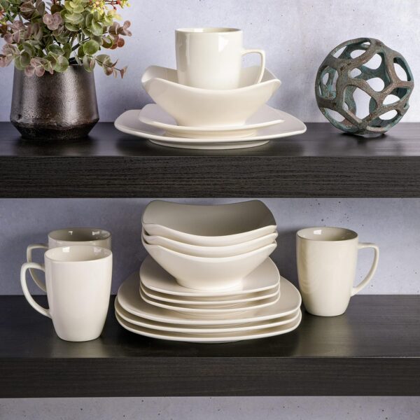 Gibson Home Zen Buffet – Elegant 16-Piece Dinnerware Set - Image 4