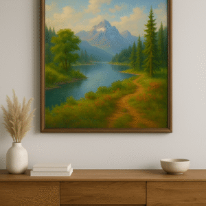 Peaceful Nature Escape Poster - 24" x 36"
