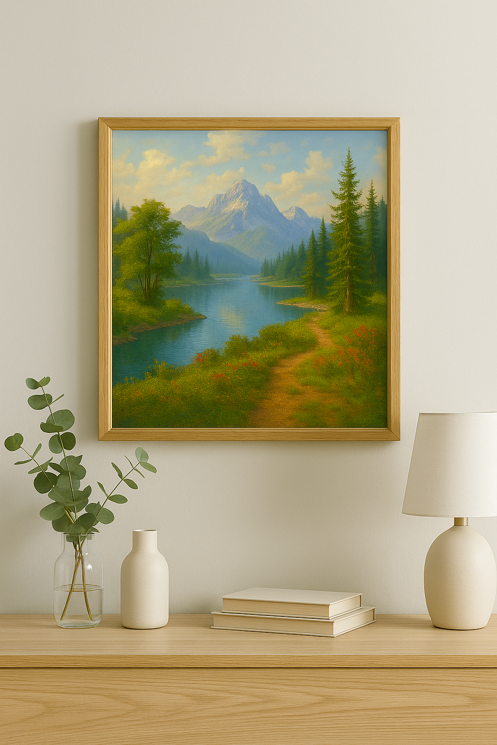 Peaceful Nature Escape Poster - 18" x 24"